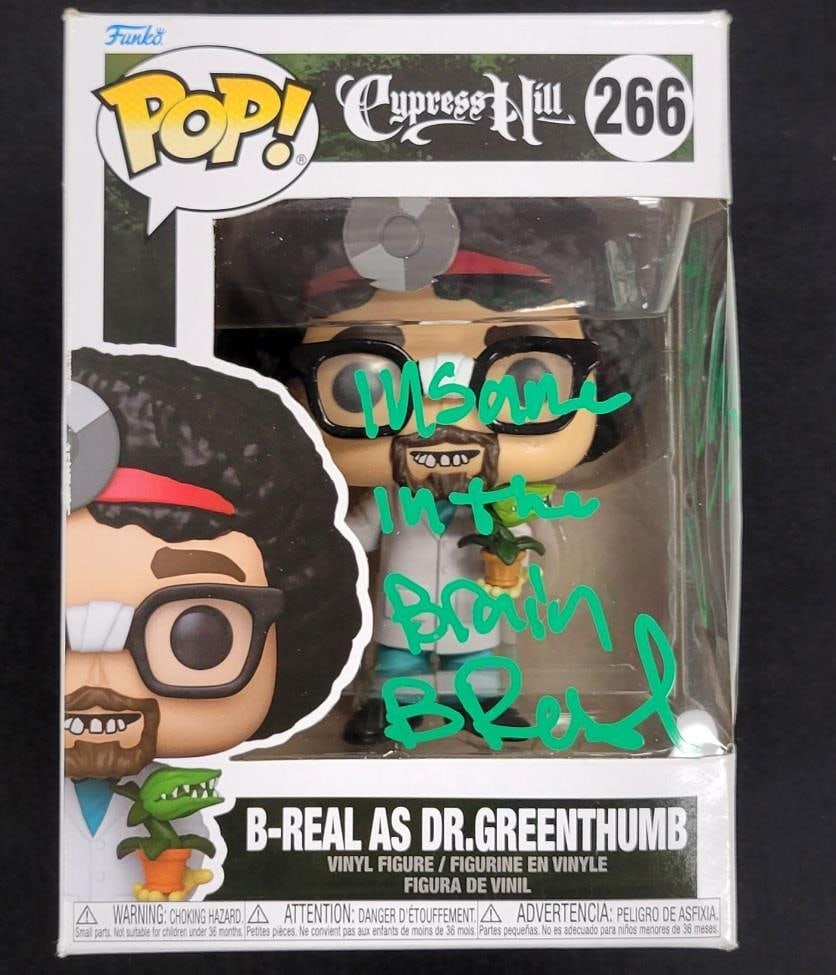 Funko Pop Cypress Hill figure dual signed by B-Real and DJ Muggs Beckett authenticated (1 of 8)