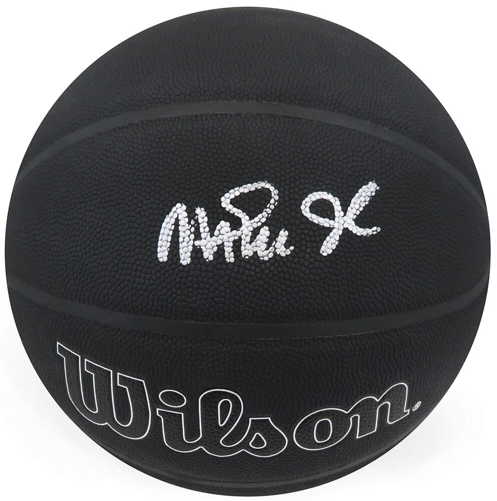 Magic Johnson Signed Wilson 75th Anniversary NBA Basketball with COA (1 of 1)