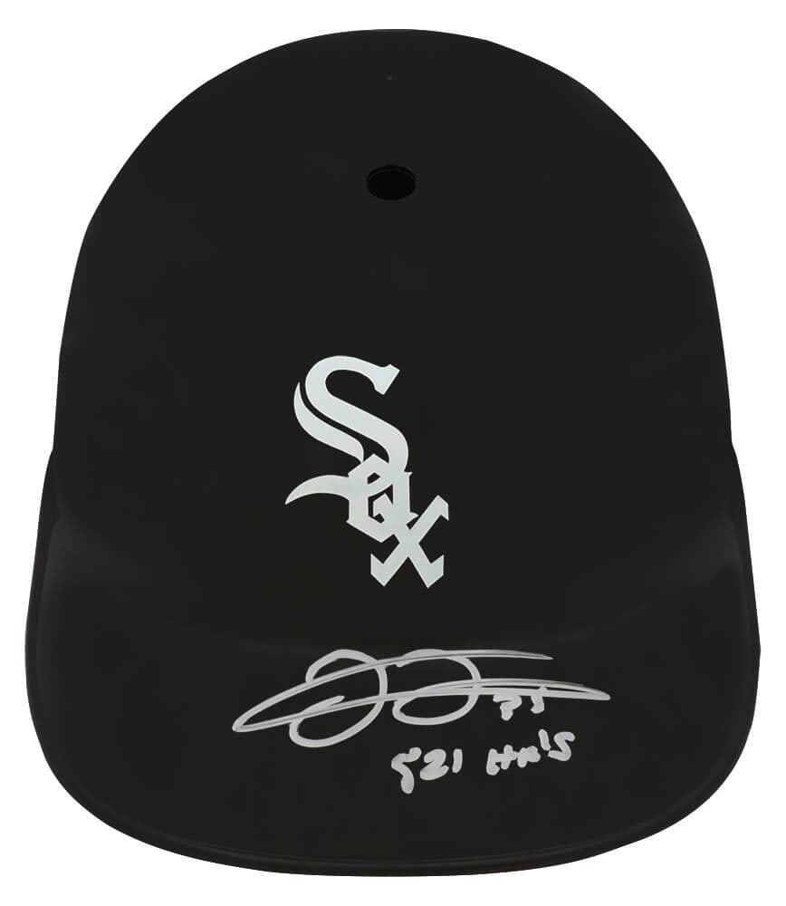 Frank Thomas Signed White Sox Batting Helmet with 521 HRs Inscription COA (1 of 1)