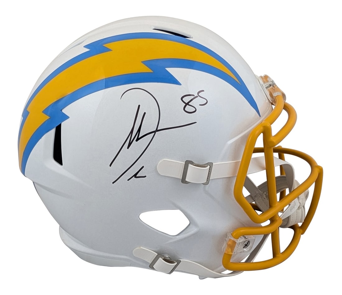 Antonio Gates Signed Full Size Helmet Los Angeles Chargers BAS Witnessed (1 of 3)