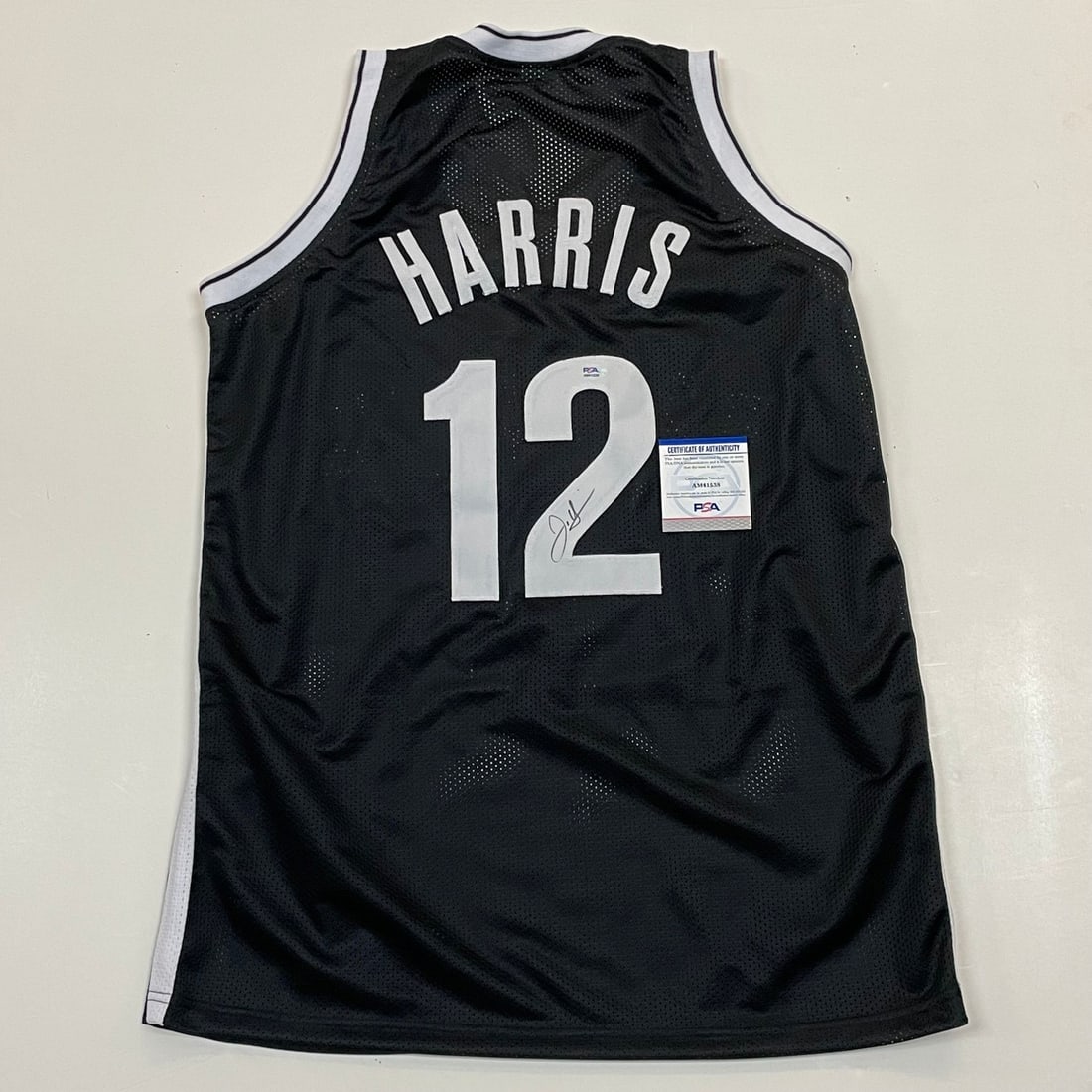 Joe Harris Autographed Jersey PSA/DNA Brooklyn Nets Basketball: Joe Harris Autographed Jersey PSA/DNA Brooklyn Nets Basketball This is an original jersey signed by Joe Harris, a player for the Brooklyn Nets. The autograph has been authenticated by PSA/DNA, ensurin