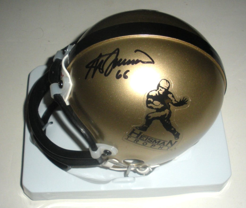 Steve Spurrier Florida Gators Heisman Signed Mini Helmet with COA (1 of 1)