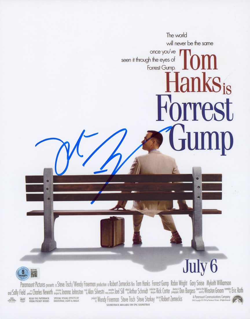 Robert Zemeckis Signed 11x14 Forrest Gump Photo Beckett Authenticated (1 of 1)