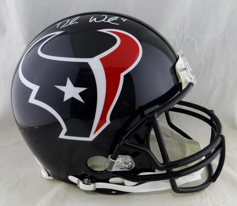 Deshaun Watson Signed Houston Texans Full Size Helmet JSA Authenticated (1 of 2)
