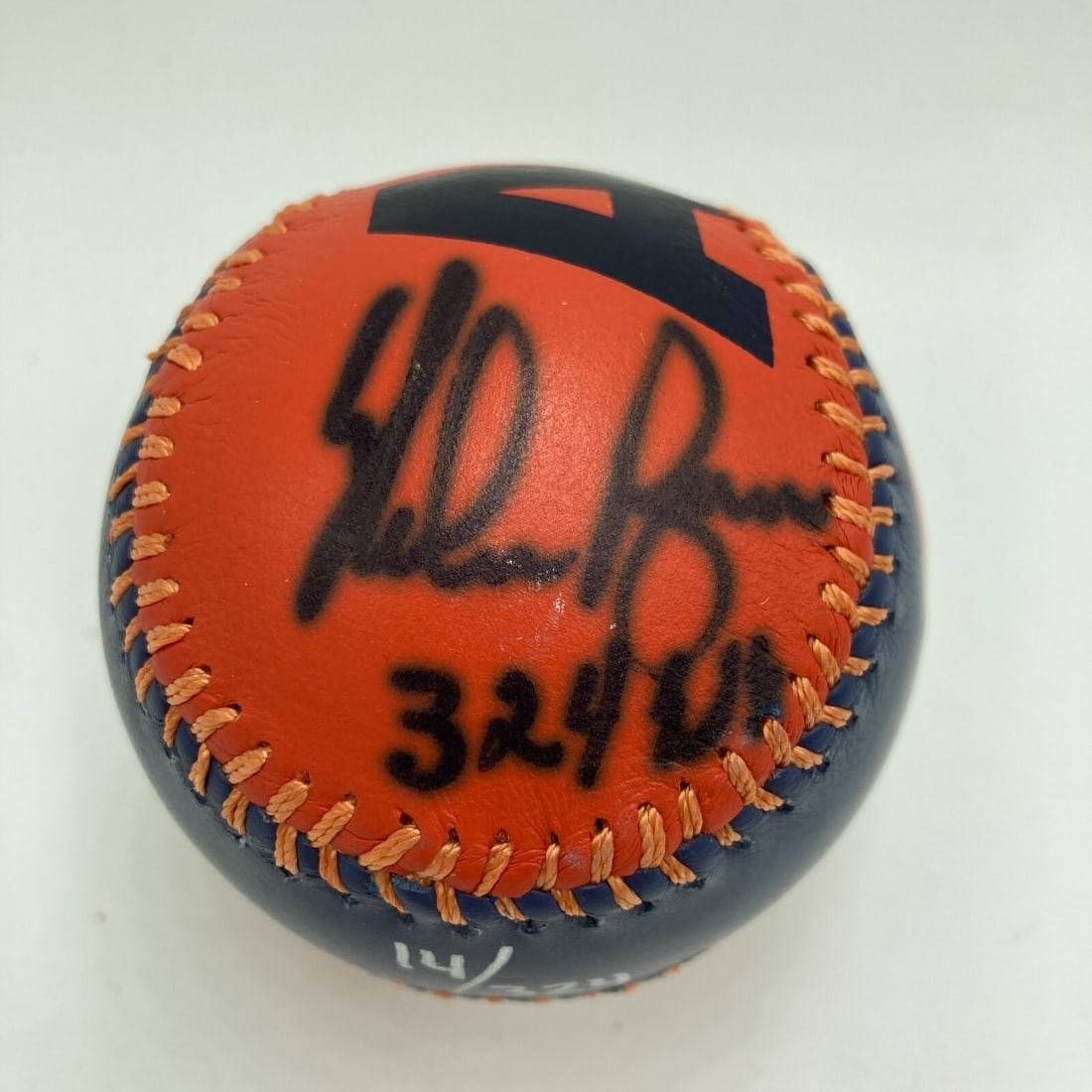Nolan Ryan Signed Baseball 324 Wins JSA COA California Angels (1 of 9)