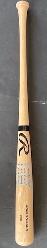 Dusty Baker Hand Signed Autographed Stat Bat Tristar Authenticated World Series (1 of 4)