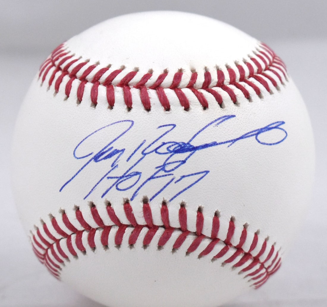 Ivan Rodriguez Signed Rawlings OML Baseball with Beckett Hologram (1 of 2)
