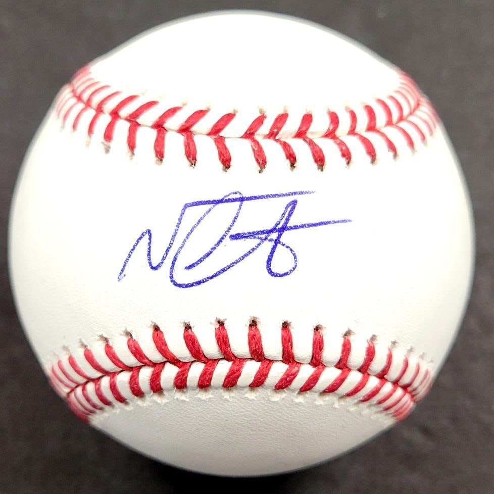 Nestor Cortes Signed MLB Baseball Beckett Authenticated New York Yankees (1 of 2)