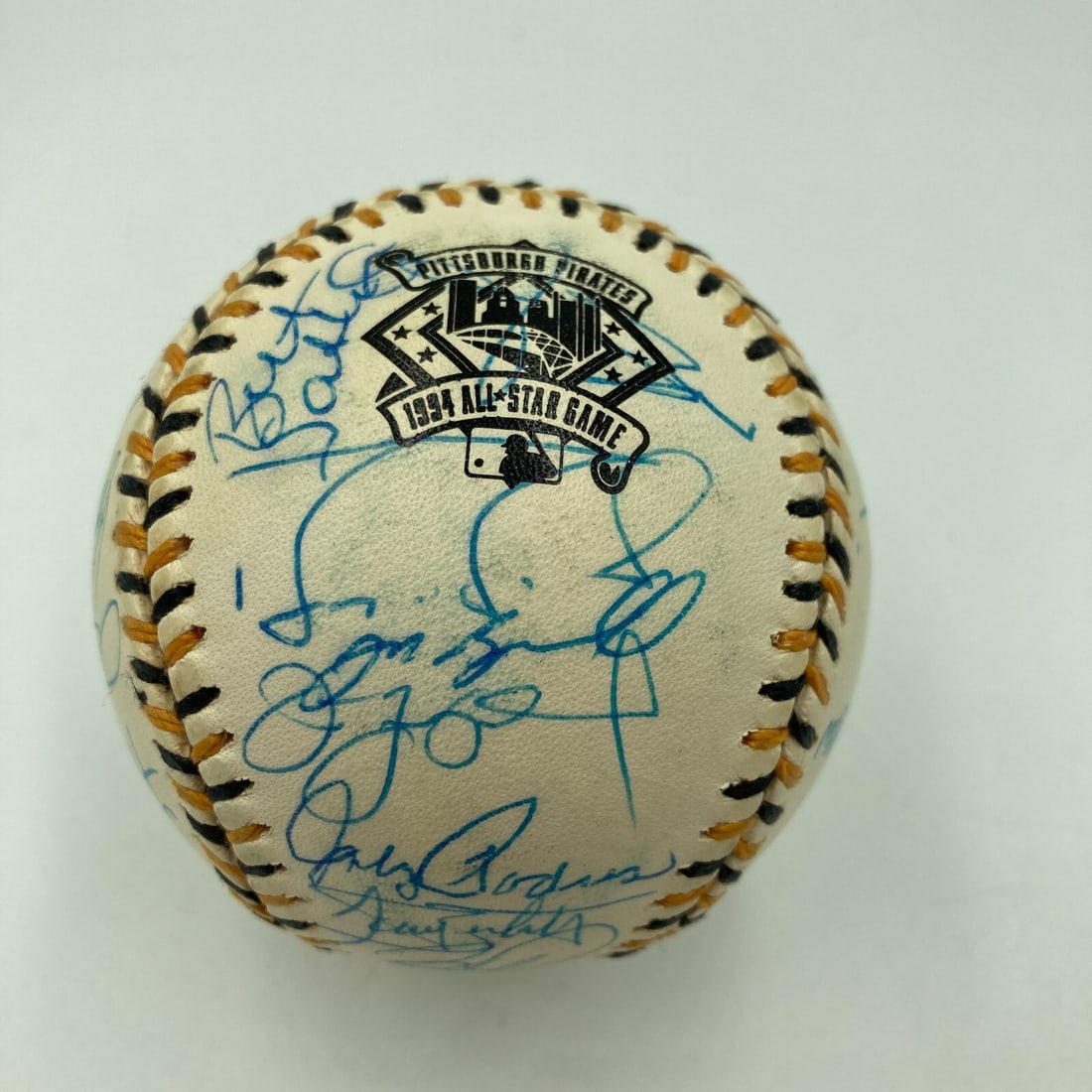 1994 National League Team Signed Baseball with Barry Bonds PSA DNA COA (1 of 13)