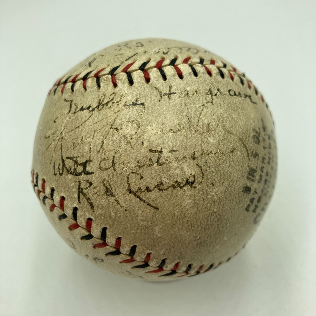 1923 Cincinnati Reds Team Signed Baseball with Beckett COA (1 of 8)
