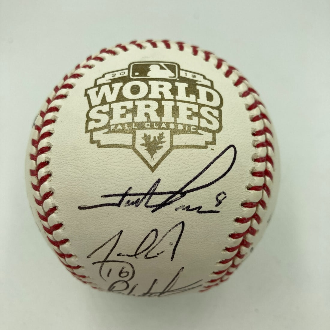 2012 San Francisco Giants Team Signed Baseball JSA COA 23 Signatures (1 of 11)