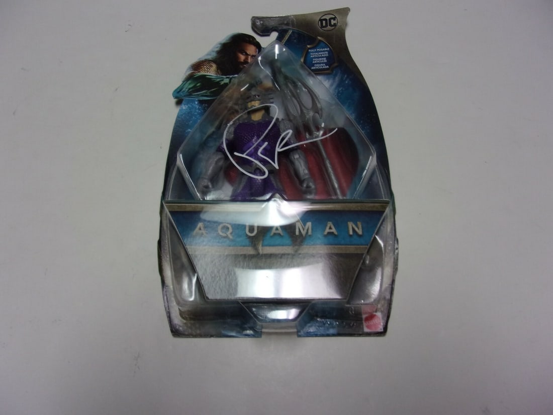 Patrick Wilson Aquaman Ocean Master JSA Holo Signed Action Figure (1 of 2)