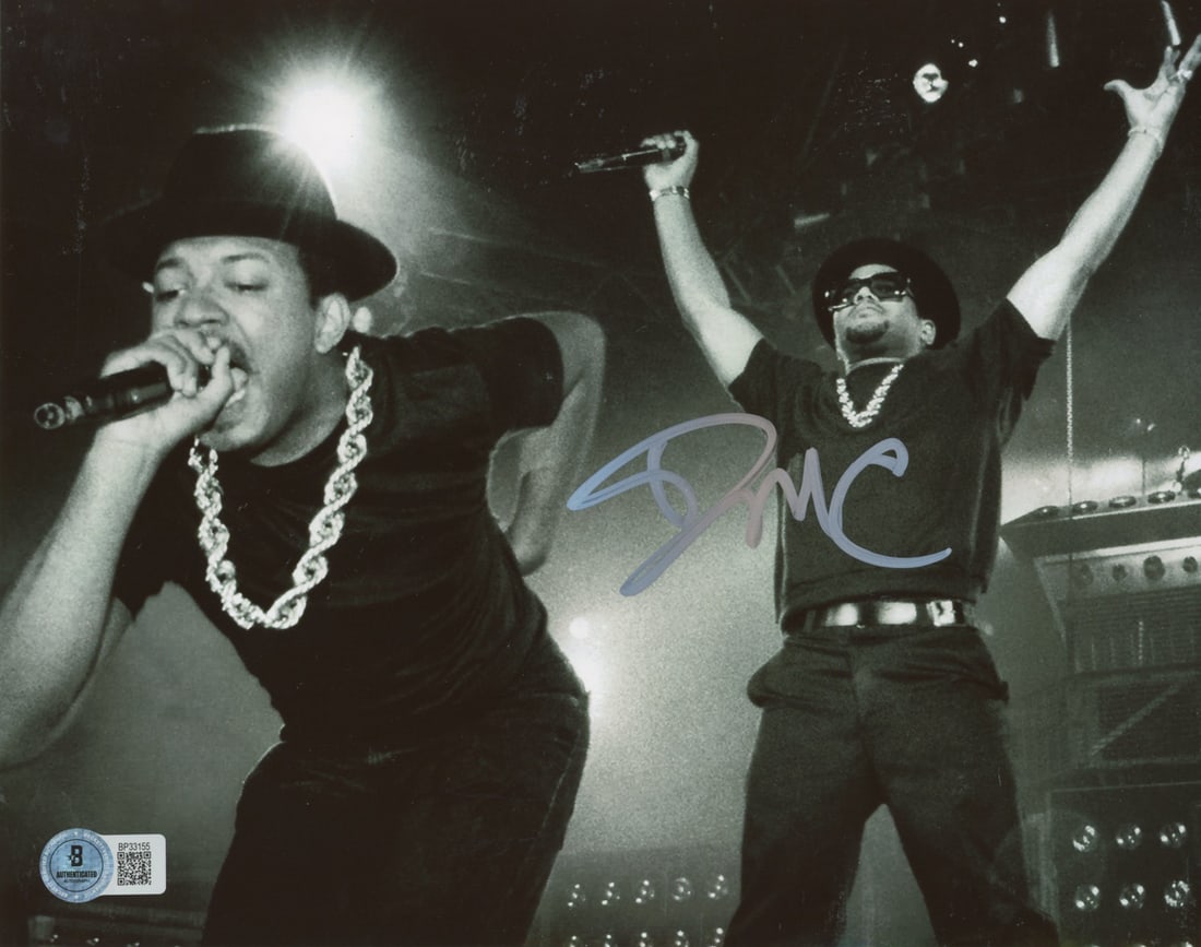 Darryl McDaniels Run DMC Signed 8x10 Photo Beckett Authenticated (1 of 1)