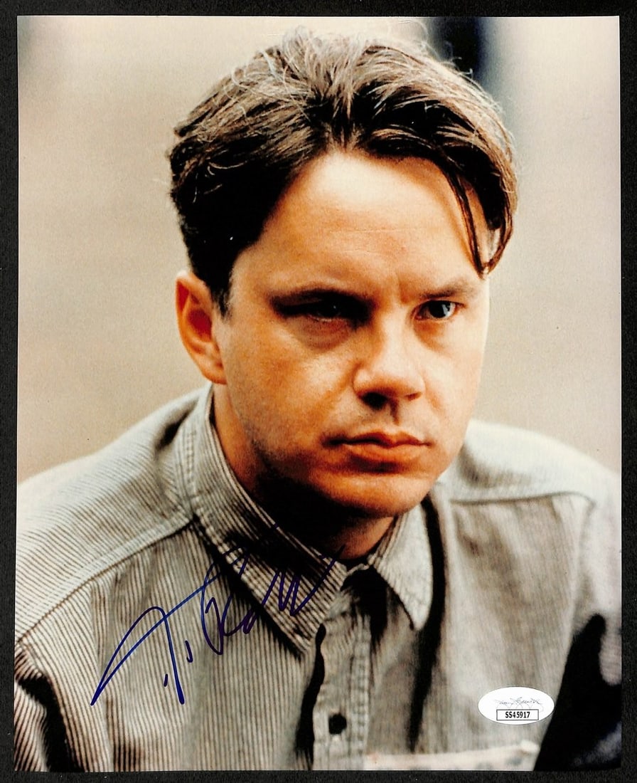 Tim Robbins Signed 8x10 Shawshank Redemption Photo JSA Authenticated (1 of 2)