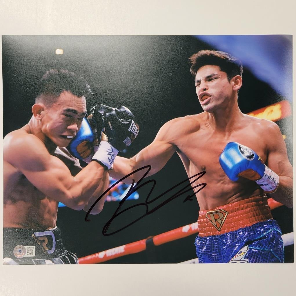 Ryan Garcia Kingry Signed 11x14 Boxing Photo Beckett BAS (1 of 3)