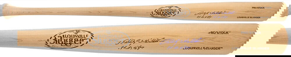 Billy Williams Signed Louisville Slugger Bat HOF 87 COA Chicago Cubs (1 of 1)