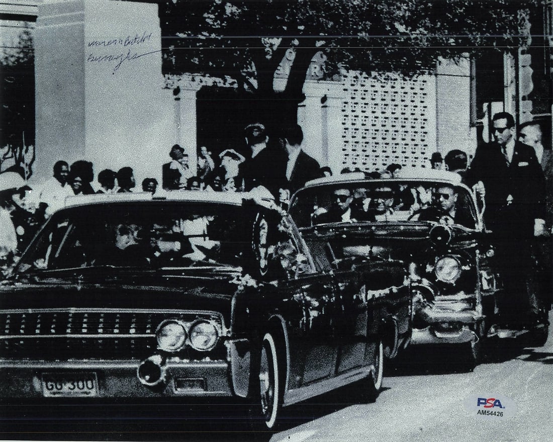 Butch Burroughs Signed 8x10 Photo Authenticated by PSA/DNA (1 of 1)