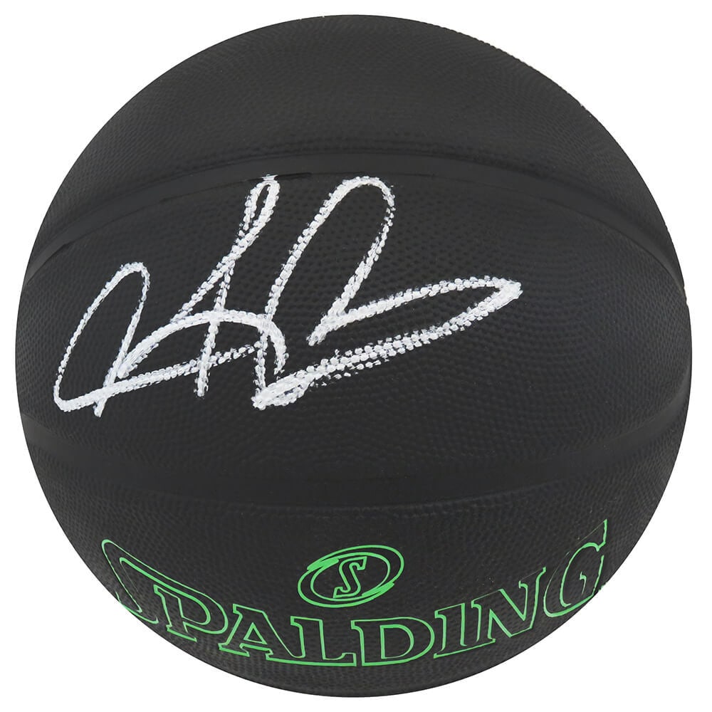 Dennis Rodman Signed Spalding Phantom Basketball with COA Chicago Bulls: Dennis Rodman Signed Spalding Phantom Basketball with COA Chicago Bulls This is a signed Spalding Phantom basketball featuring Dennis Rodman's signature in striking green lettering. The ball is an ori