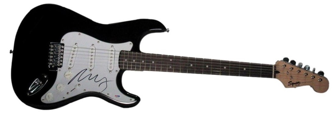 Neil Young Signed Fender Squier Bullet Strat Electric Guitar with PSA/DNA COA (1 of 10)
