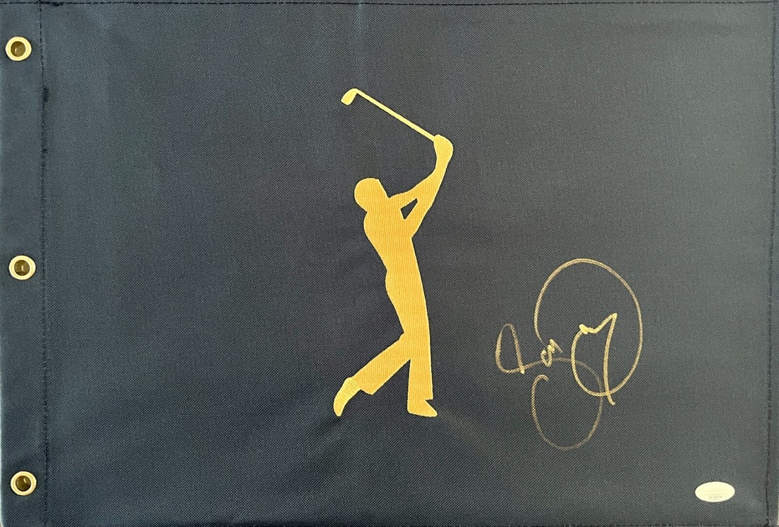 Jason Day Signed Navy Pin Flag The Players Championship JSA AF18979: Jason Day Signed Navy Pin Flag The Players Championship JSA AF18979 Celebrate your passion for golf with this original The Players Championship (Navy) Pin Flag, expertly signed by professional golfer