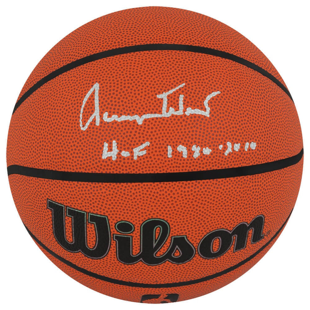 Jerry West Signed Wilson NBA Basketball HOF 1980 2010 COA (1 of 1)