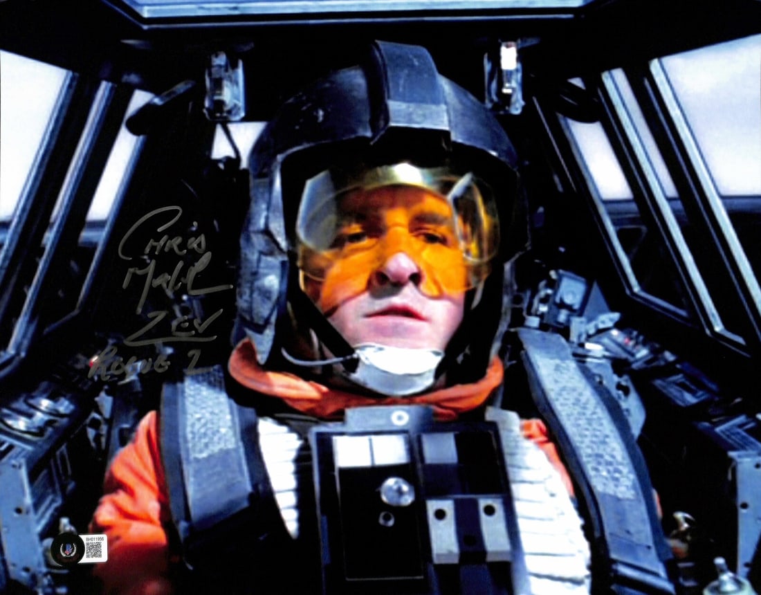 11x14 Star Wars Zev Photo Signed by Christopher Malcolm Beckett Authenticated (1 of 1)