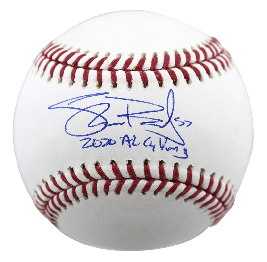 Shane Bieber Signed OML Baseball 2020 AL Cy Young Beckett Authenticated (1 of 2)