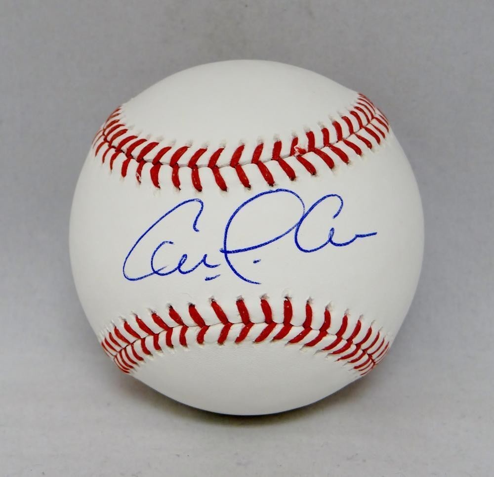 Carlos Correa Signed Rawlings OML Baseball TriStar Authenticated (1 of 3)