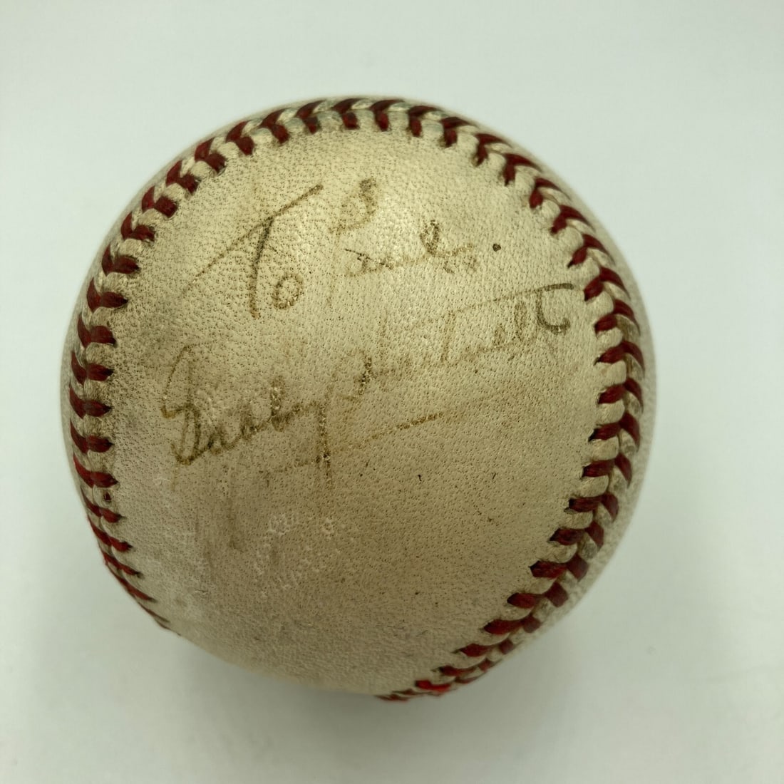 Gabby Hartnett 1930s Signed National League Baseball JSA COA (1 of 7)
