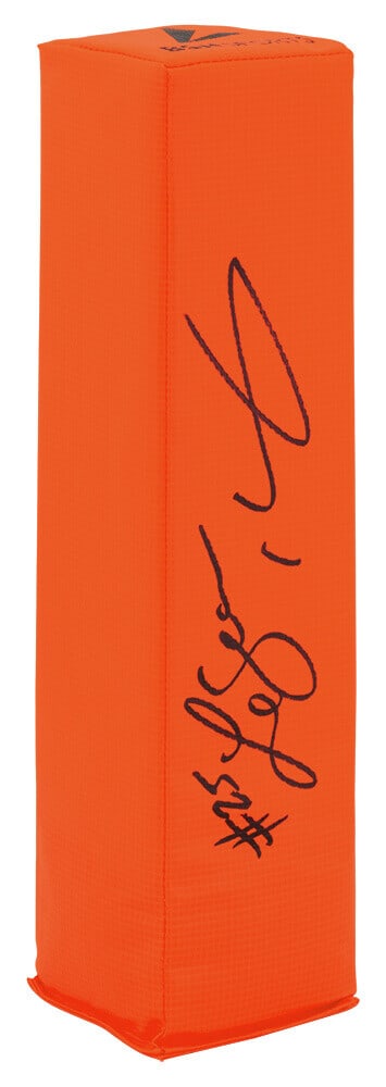 LeSean McCoy Signed Eagles BSN Orange Football Pylon with COA (1 of 1)