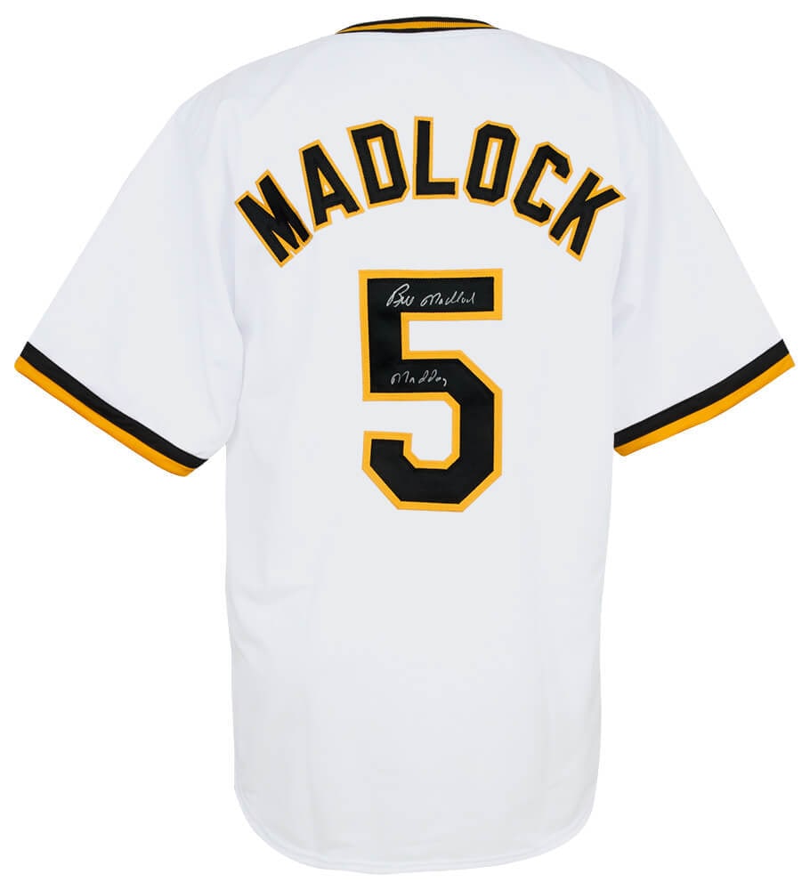 Bill Madlock Signed Jersey with Mad Dog Inscription COA: Bill Madlock Signed Jersey with Mad Dog Inscription COA Bill Madlock Signed Jersey with Mad Dog Inscription COA Celebrate the legacy of baseball with this Bill Madlock signed white custom baseball jer