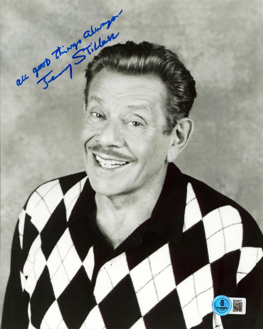 Jerry Stiller Signed 8x10 Photo All Good Things Always BAS The King Of Queens (1 of 1)
