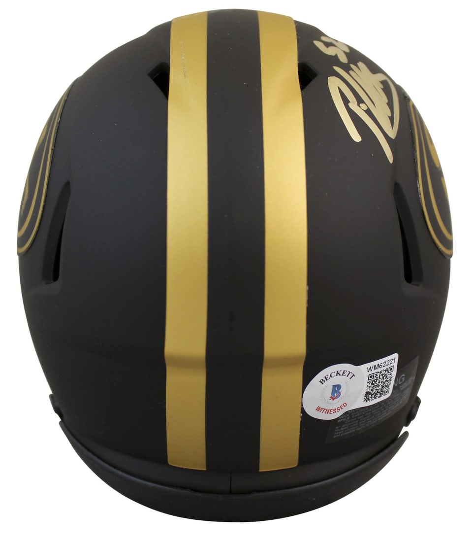 Patrick Willis Signed 49ers Eclipse Speed Mini Helmet BAS Authenticated - 2