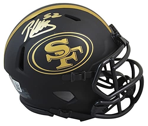 Patrick Willis Signed 49ers Eclipse Speed Mini Helmet BAS Authenticated - 5