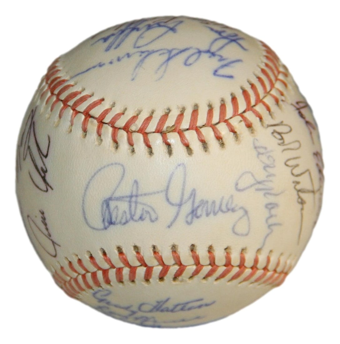 1974 Houston Astros Autographed Baseball with 27 Signatures (1 of 7)