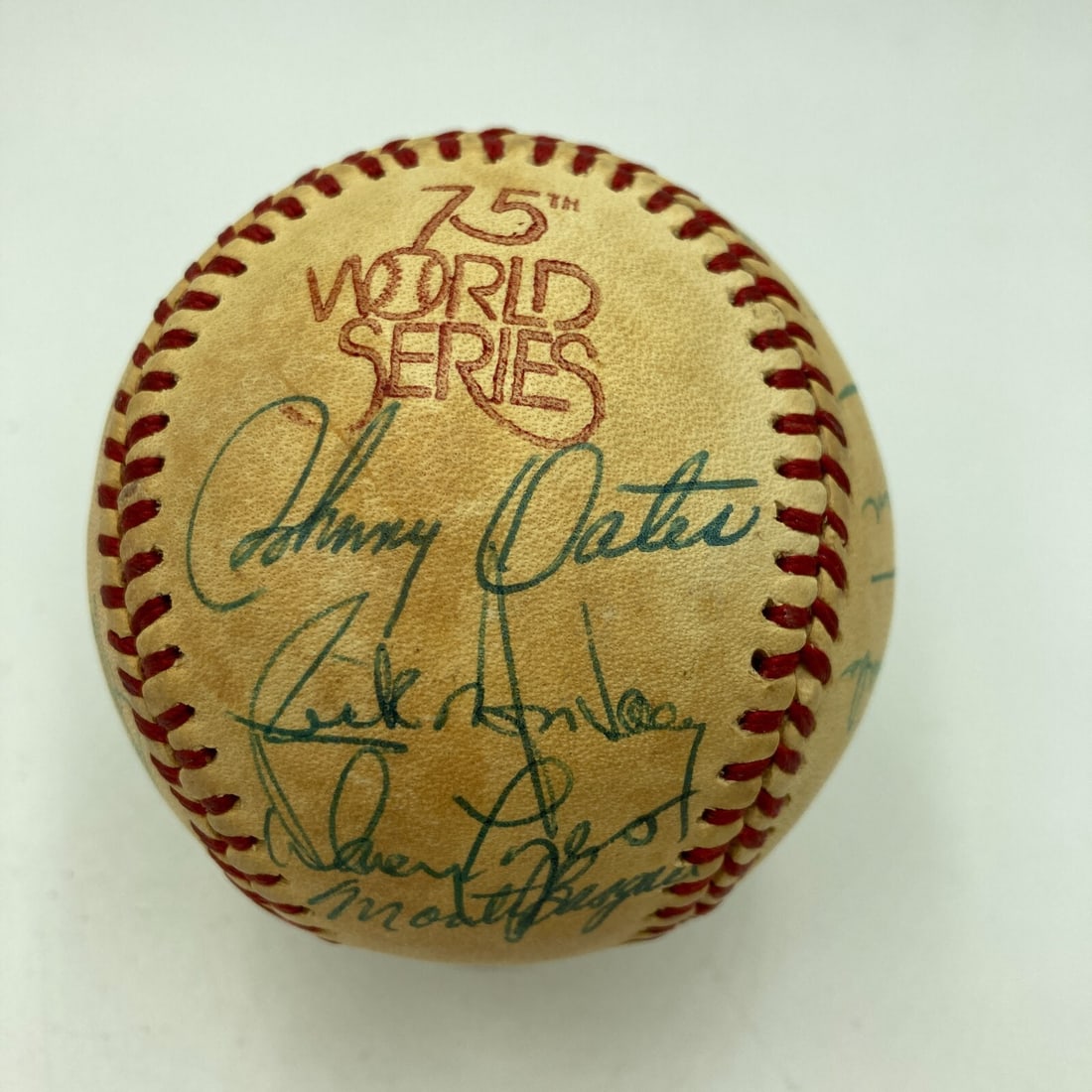 1978 Los Angeles Dodgers Team Signed World Series Baseball 22 Signatures JSA COA (1 of 13)