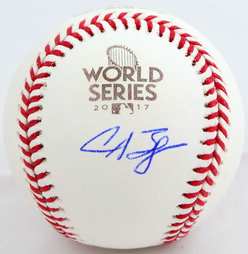 Alex Bregman Signed Rawlings OML 2017 WS Baseball Beckett Authenticated (1 of 7)