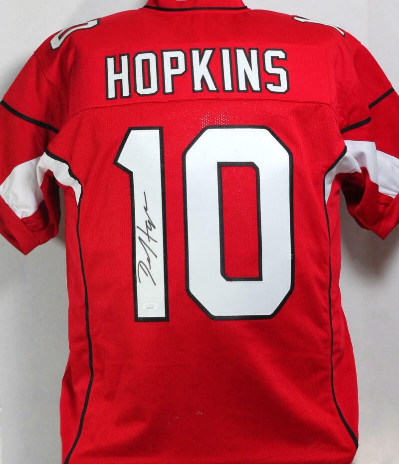 DeAndre Hopkins Signed Red Jersey Arizona Cardinals JSA Authenticated (1 of 7)