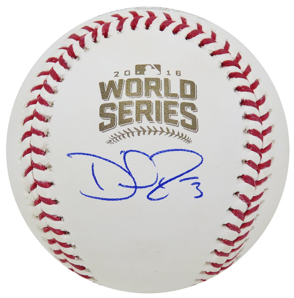 David Ross Signed Rawlings 2016 World Series Baseball with COA (1 of 1)