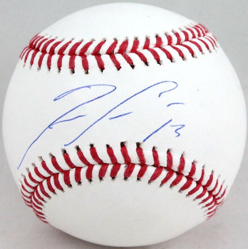 Beckett Authenticated Ronald Acuna Signed Rawlings OML Baseball (1 of 8)