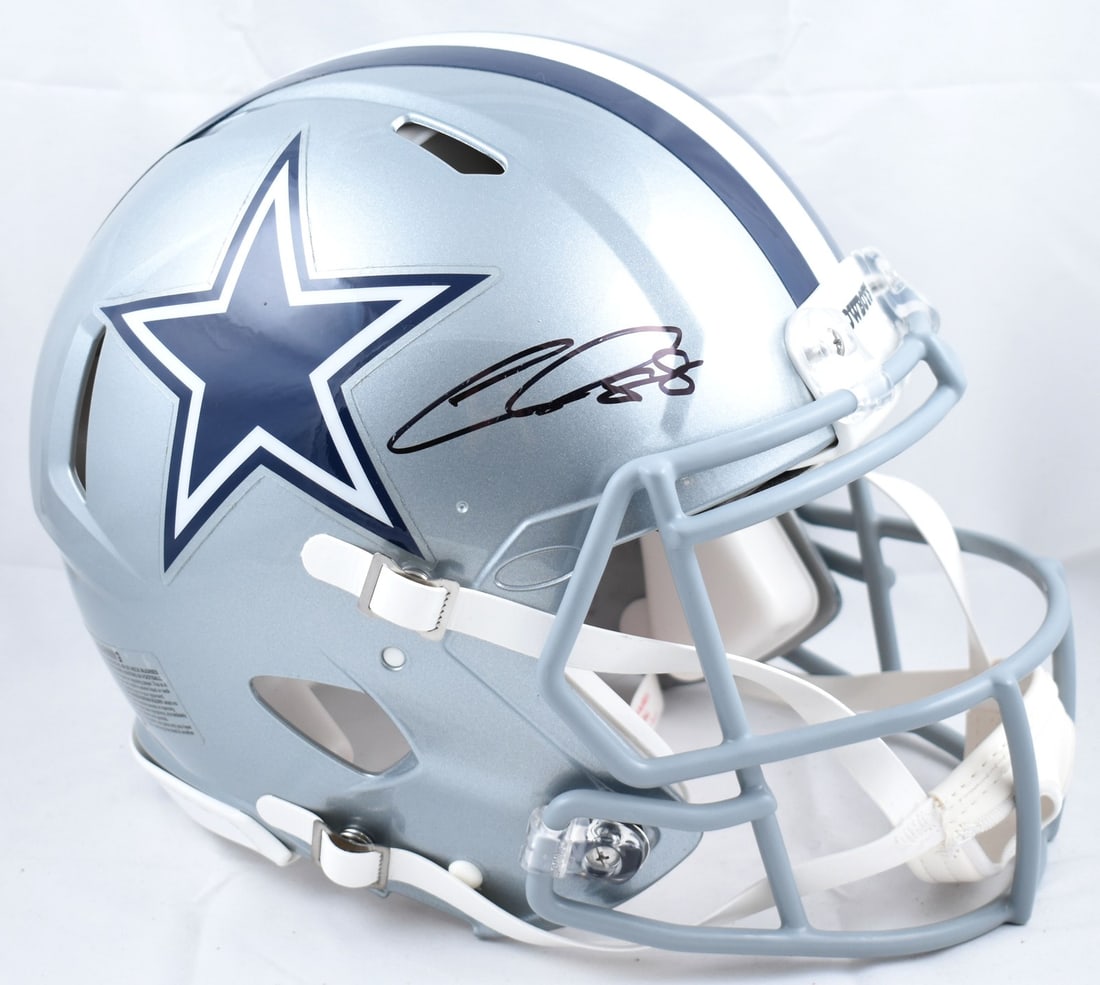 Dallas Cowboys Full Size Black Helmet Signed by CeeDee Lamb Fanatics Authenticated (1 of 6)