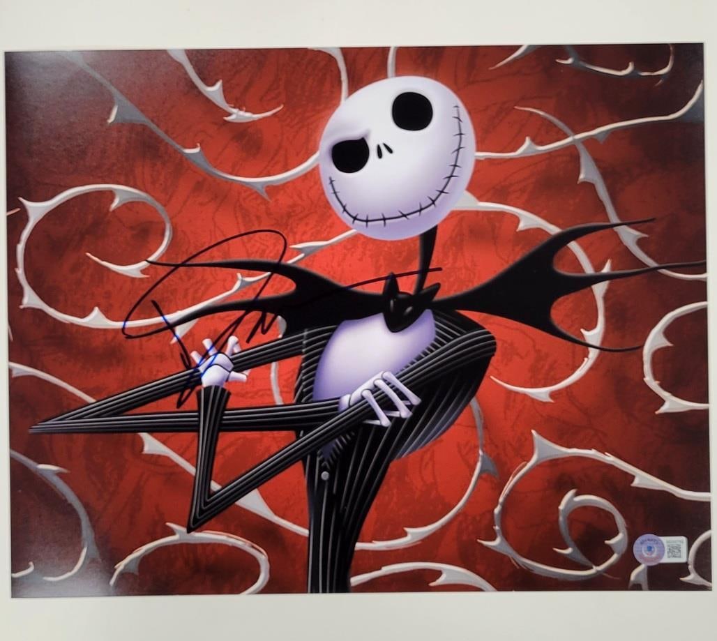 11x14 Jack Skellington photo signed by Danny Elfman Beckett authenticated (1 of 3)