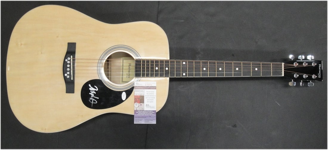 Joseph Arthur Autographed Acoustic Guitar JSA Certified (1 of 5)