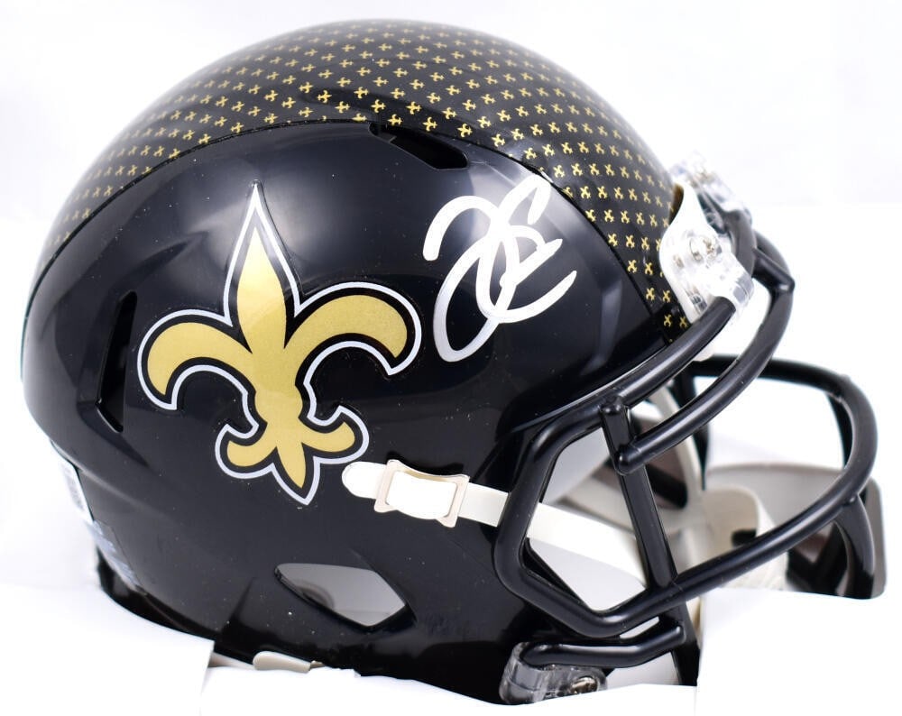 Derek Carr Signed New Orleans Saints Mini Helmet Beckett Auth (1 of 10)