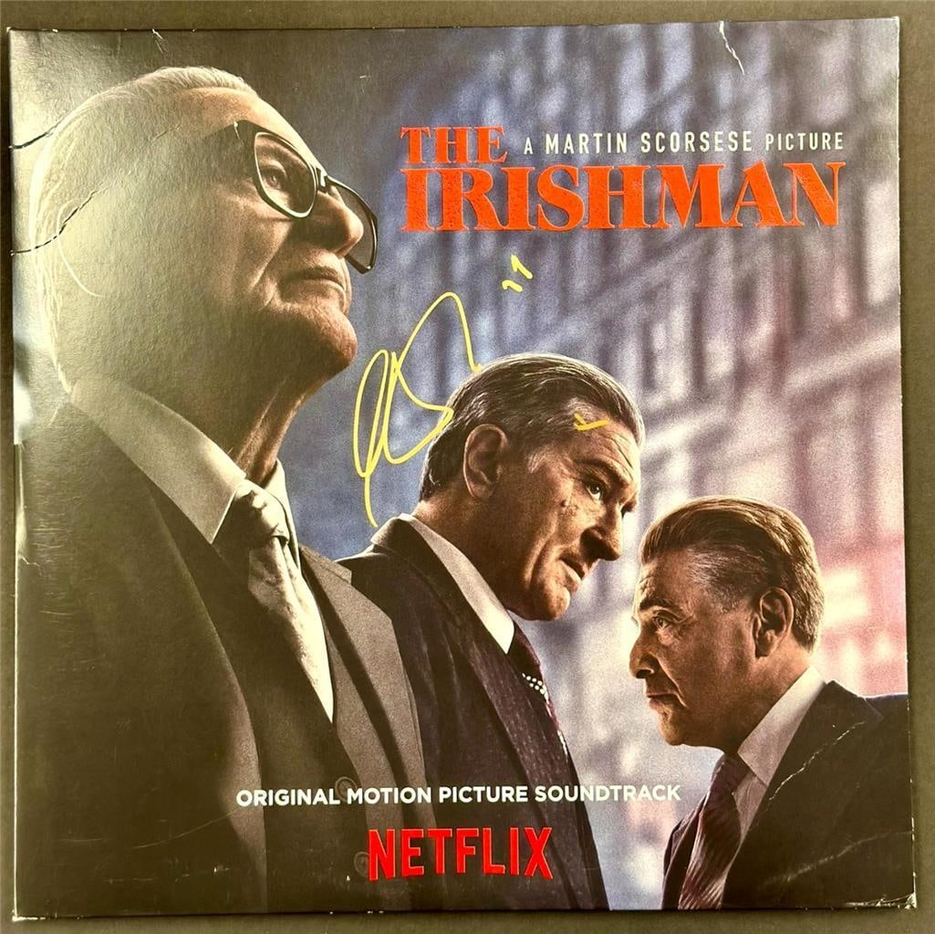The Irishman LaserDisc Cover autographed by Al Pacino Beckett authenticated (1 of 4)
