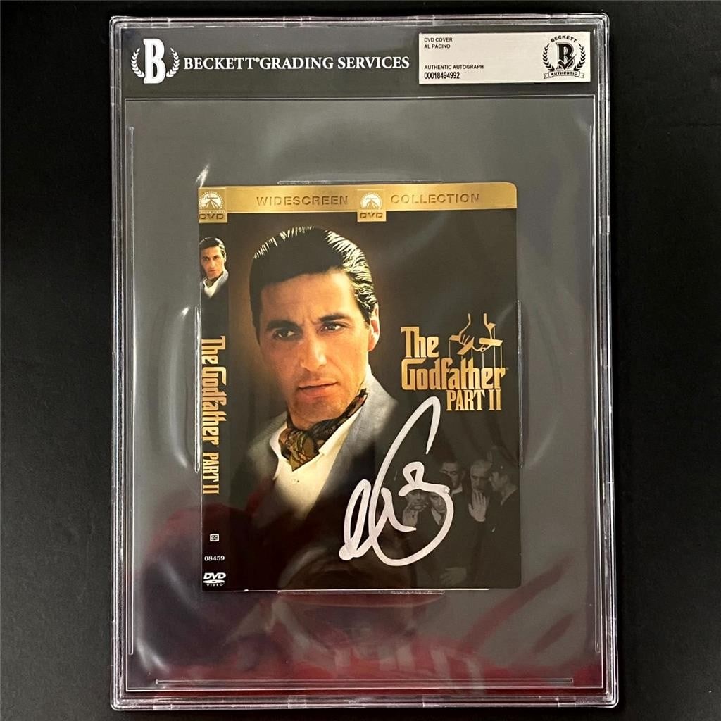Autographed Godfather Part II DVD Cover by Al Pacino with Beckett Authentication (1 of 4)