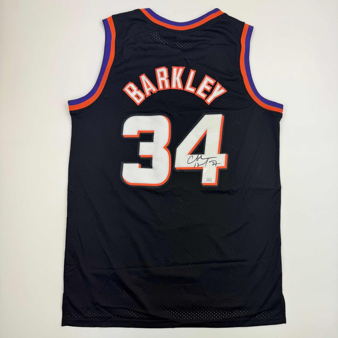 Autographed Charles Barkley Phoenix Suns Basketball Jersey JSA COA (1 of 3)