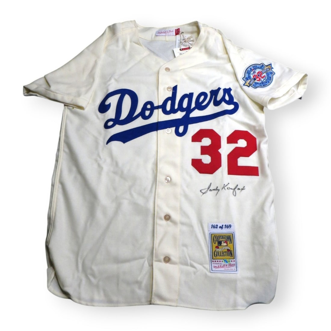 Sandy Koufax Autographed Jersey Dodgers Original Online Authentics (1 of 7)
