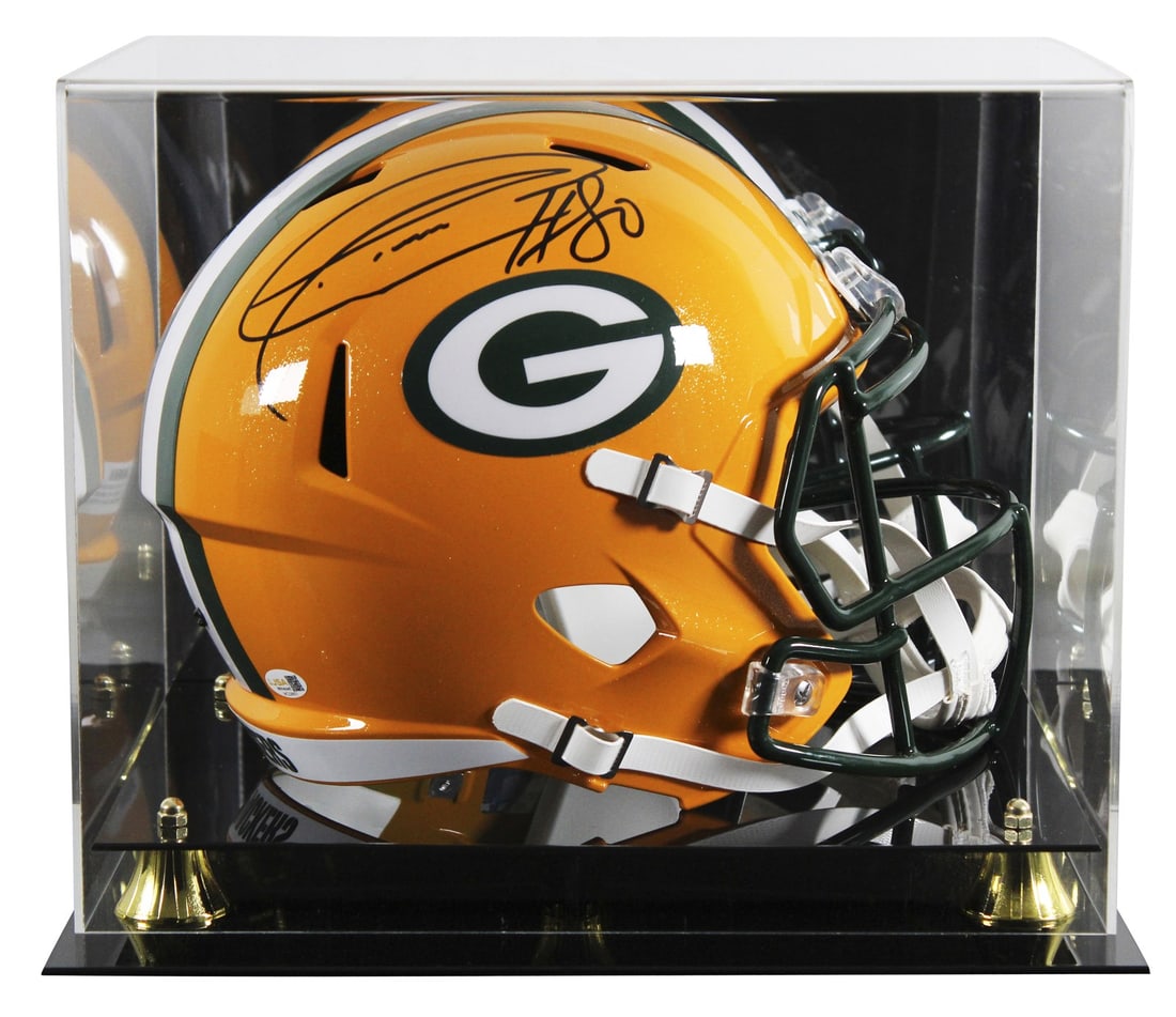 Donald Driver Signed Full Size Speed Helmet Green Bay Packers JSA Authenticated (1 of 4)