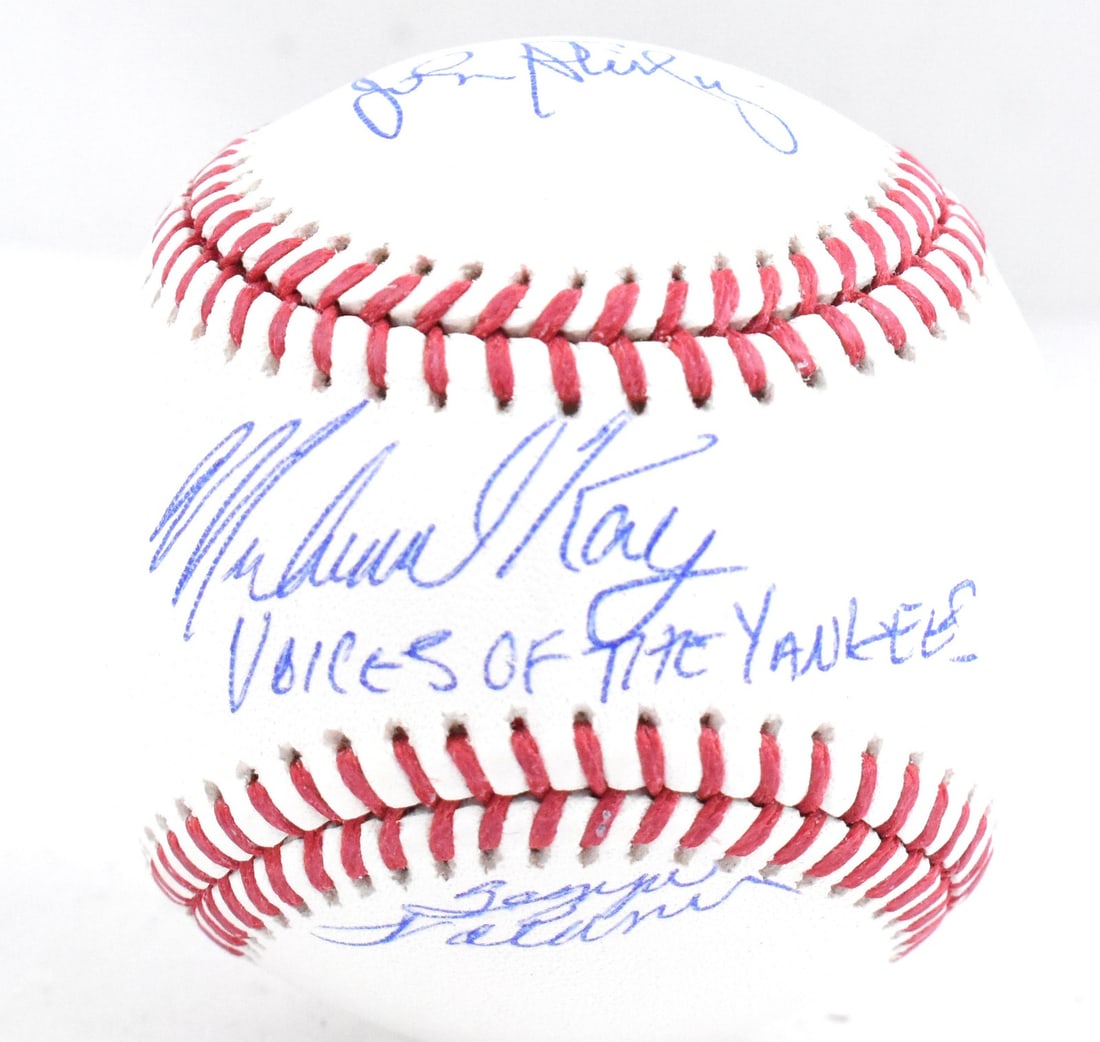 Michael Kay John Sterling Suzyn Waldman Signed Baseball Beckett Authenticated (1 of 4)